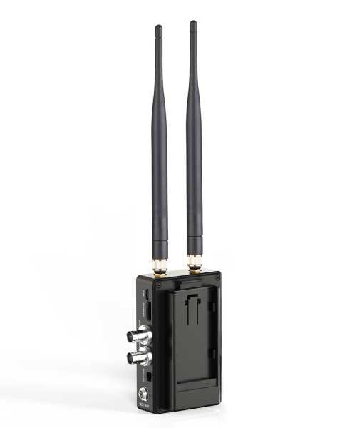Swit FLOW10K Tx+Rx Set, 3G HD-SDI / HDMI mit NP-F und V-Mount Akku Mount